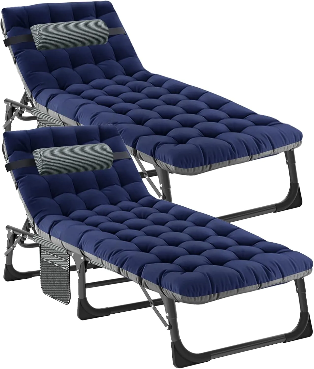 Folding Camping Cots for Adults, 2 Pack Heavy Duty cot Portable Sleeping Bed for Camp Office Use Outdoor Cot Bed for Traveling