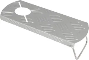 Folding Picnic Table with Gas Stove Portable Outdoor Camping Table with Insulated Surface