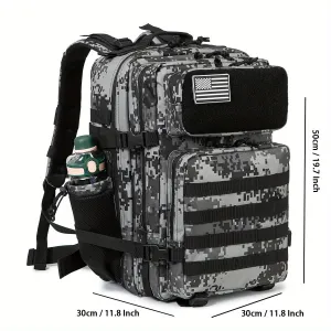 For Men Army MOLLE Daypack 45L | Large 3-Day Bug Out Bag