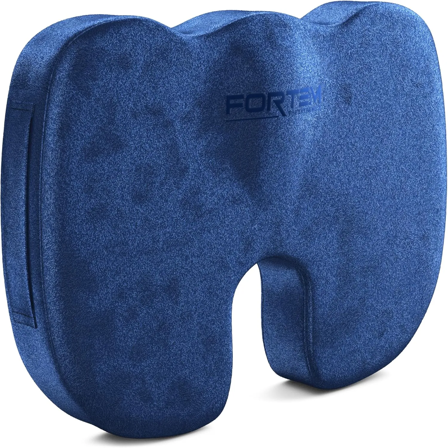 FORTEM Office Chair Cushion, Memory Foam Seat Cushion, Non Slip Sitting Pillow for Gaming, Car Seat, Computer Chair Pad, Sciatica and Tailbone Support, Washable Cover, XL