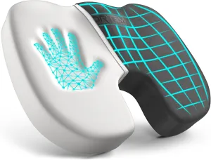 FORTEM Office Chair Cushion, Memory Foam Seat Cushion, Non Slip Sitting Pillow for Gaming, Car Seat, Computer Chair Pad, Sciatica and Tailbone Support, Washable Cover