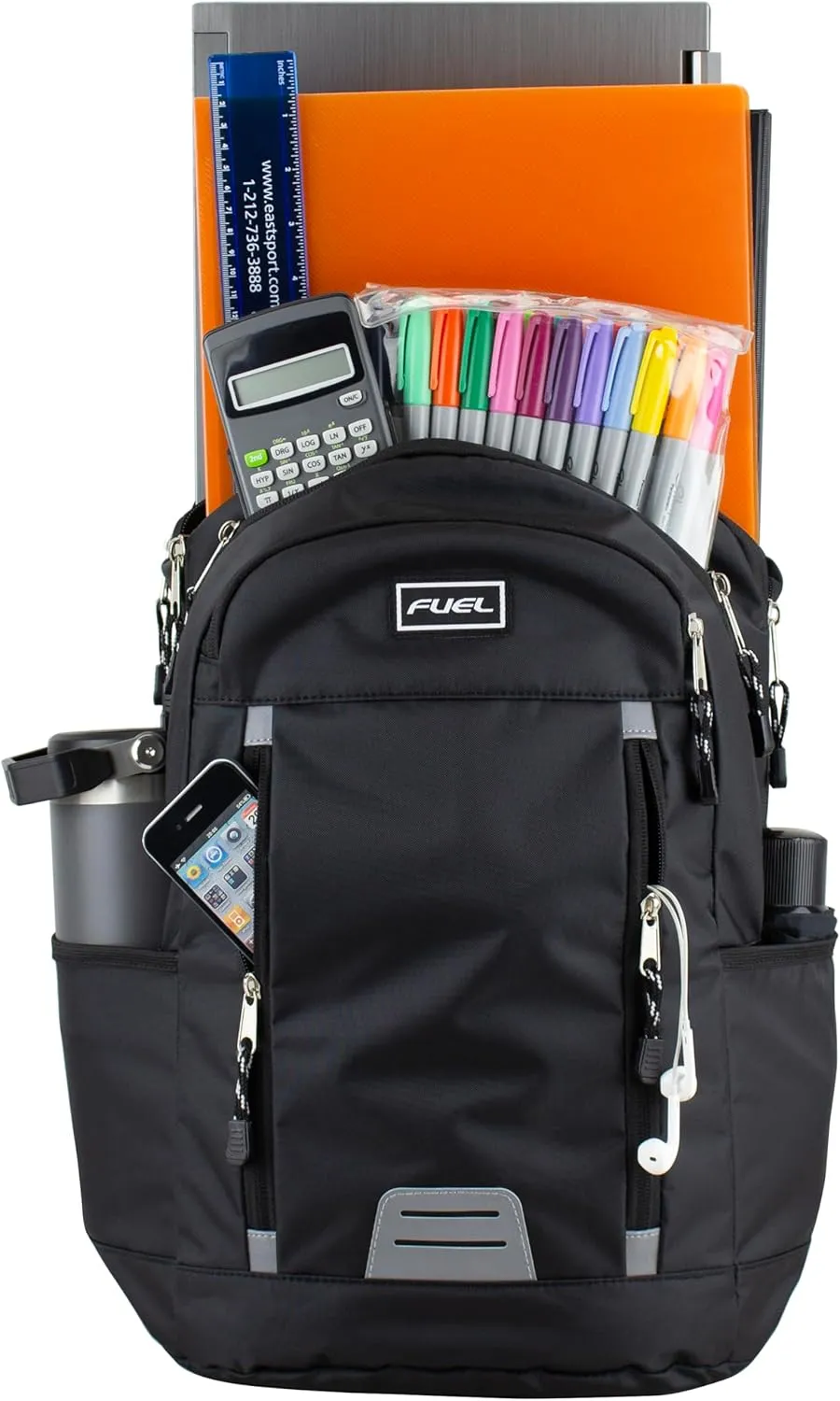 Fuel Pro Sport Multi-pocket Backpack - Black