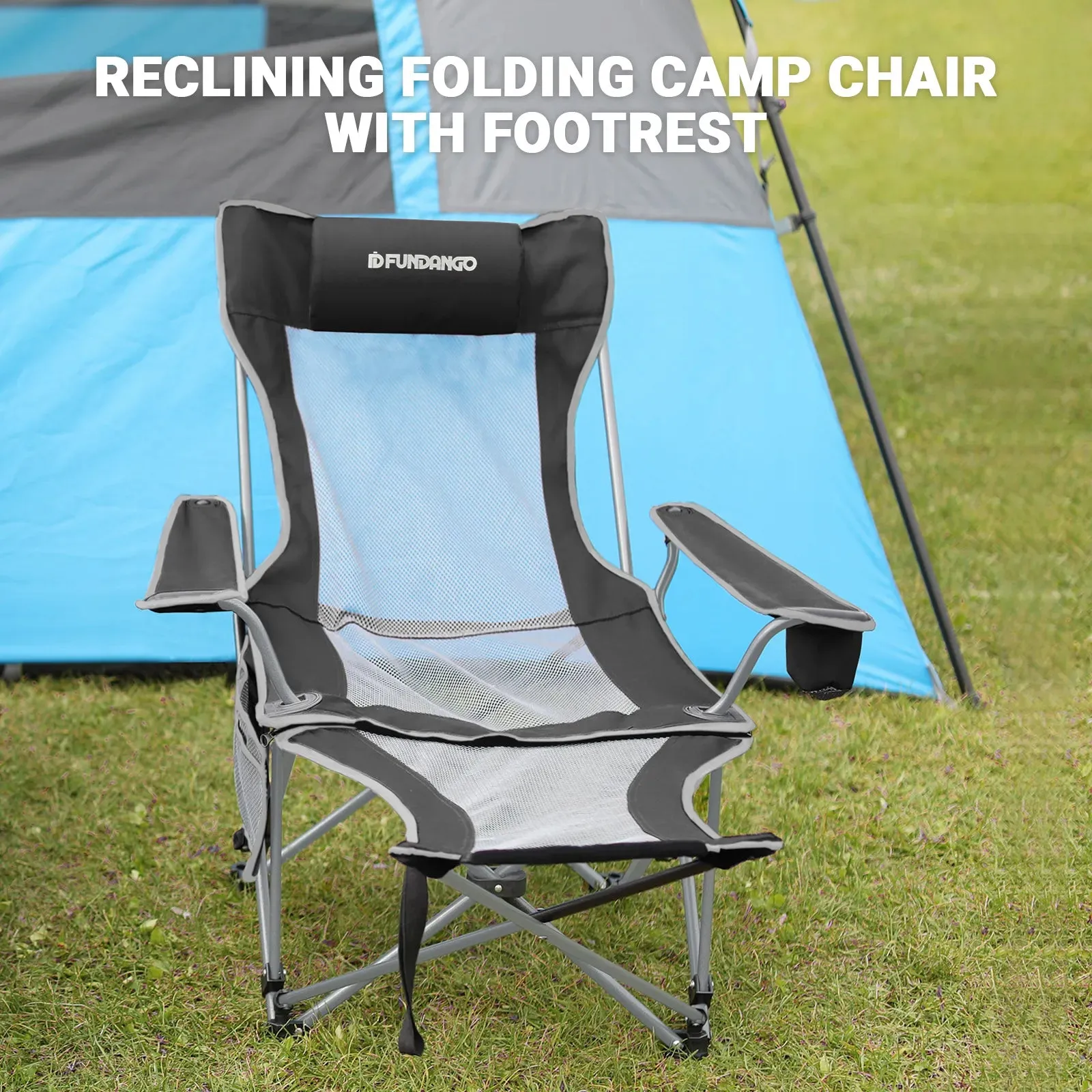 FUNDANGO Folding Recliner Chair Lounge Chair