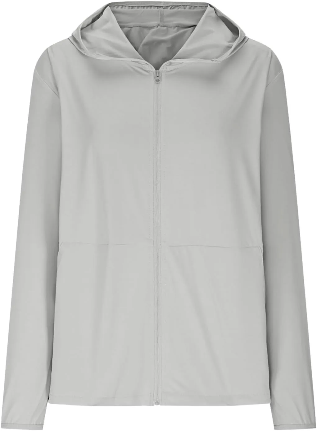 FZYLQY Women's UPF 50  Lightweight Athletic Jacket Full Zip UV Long Sleeve Hoodies SPF Lightweight Jacket Hiking Outfits