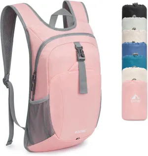 G4Free 12L Hiking Backpack, Lightweight Small Hiking Daypack for Outdoor Travel Mini Foldable Shoulder Bag