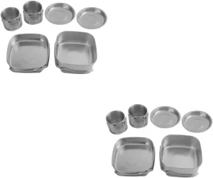 GANAZONO Camping Cookware Pans Frying Pot Outdoor Kettle Stove Kettle Boil Kitchen Electric Kettle Jet Camping