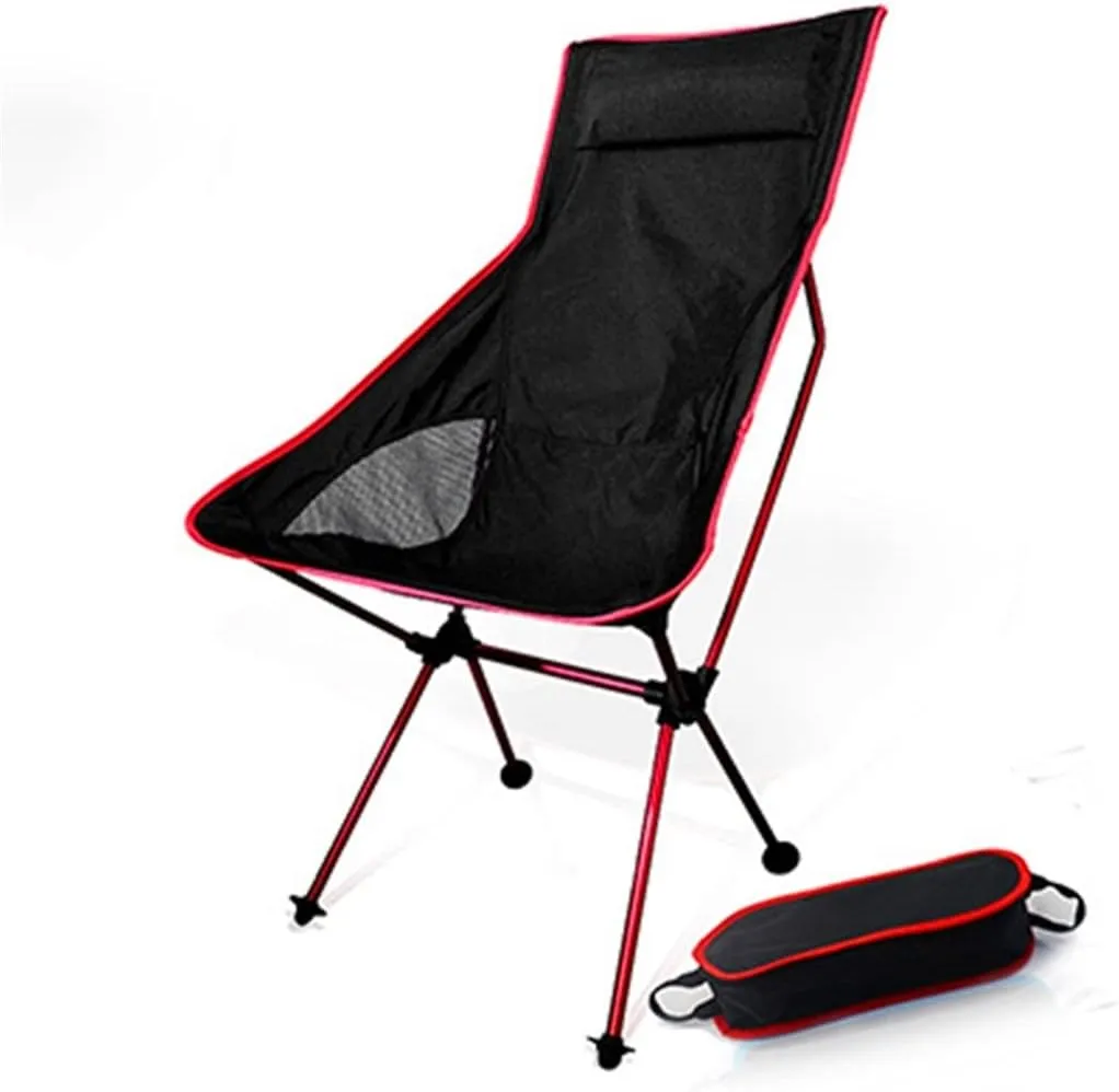 Garden Gaming Light Chairs Portable Yellow Seat Lightweight Fishing Chair Camping Stool Folding Outdoorniture(D Light Grey) (Argento Light Grey)