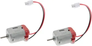GARVALON 12pcs Electric Motor for Projects Miniature Brushed Motor for Science Experiments Toy Vehicles Craft Models Easy Installation