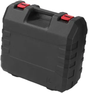 Gas Tank Storage Case - Portable Gas Canisters Storage Box with Comfortable Handle for BBQ Tools Camping Stove Carry Case 14.96x13.78x6.69 inch- Black