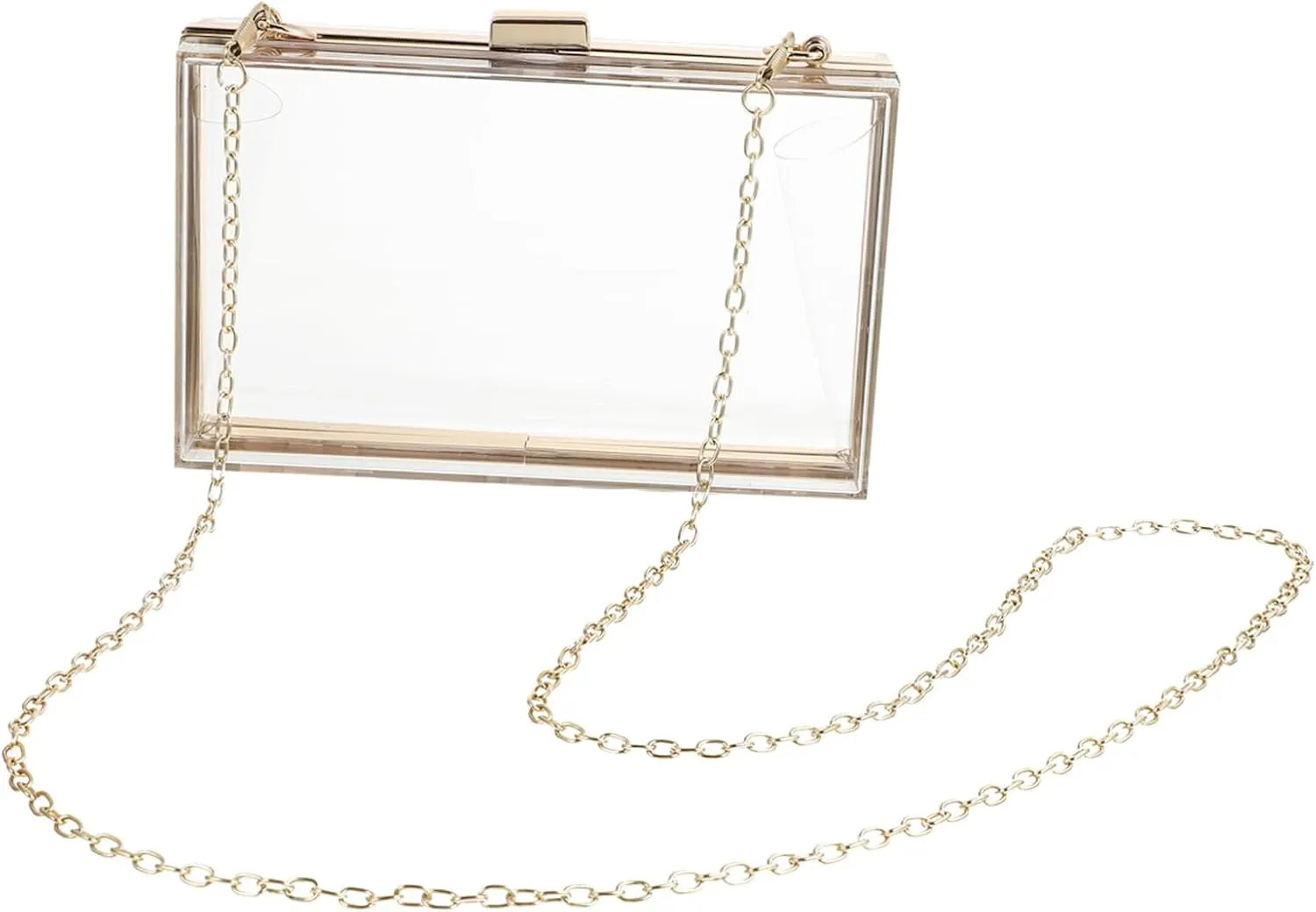 Gatuida Acrylic Material Mini Clutch Square Handbag Crossbody Bag Fashion Purse for Women Shoulder Bag