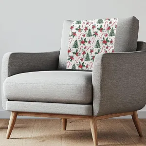 GLENLCWE Merry Christmas Tree Sofa Headrest Protective Cover Stain Resistant Headrest Cover for Furniture Slipcovers with Fixing Nails Waterproof Couch Head Protector 1 Pcs