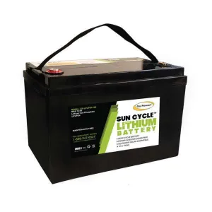 Go Power! 82738 GP-LIFEPO4-100 Lithium Iron Phosphate Solar Battery - 100Ah