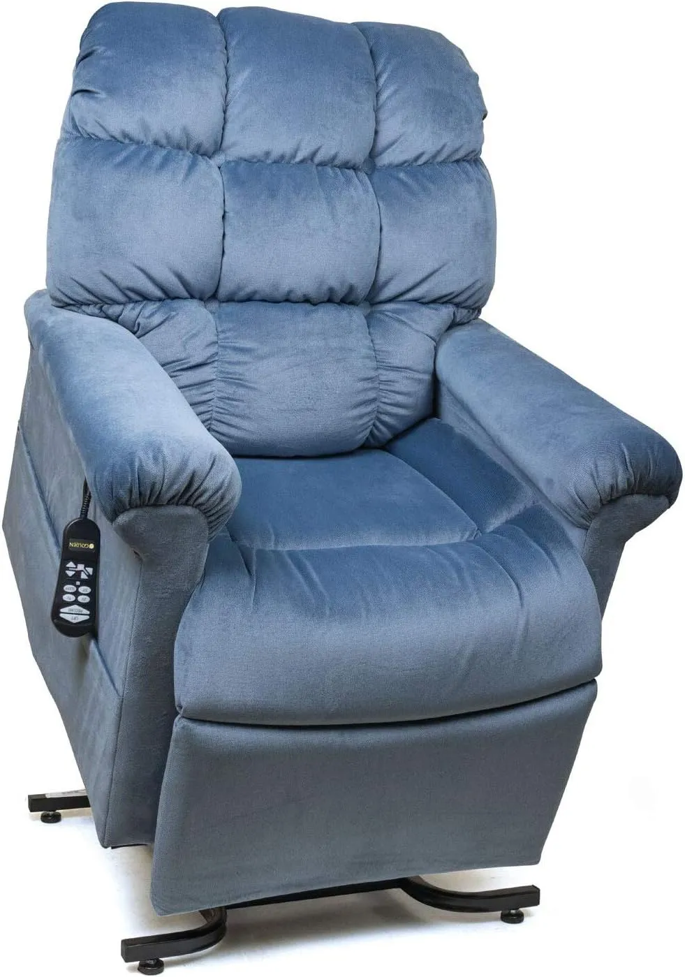 Golden Technologies Cloud PR510 SME Small/Medium Dual Motor Infinite Position Lift Chair Zero Gravity Recliner - Calypso Fabric plus Heat and Massage
