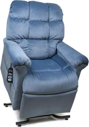 Golden Technologies Cloud PR510 SME Small/Medium Dual Motor Infinite Position Lift Chair Zero Gravity Recliner - Calypso Fabric plus Heat and Massage