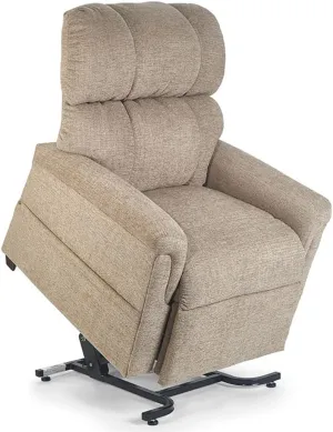 Golden Technologies Comforter Series PR-531-LAR Large PR531 375 lb. Weight Capacity 3 Position Power Lift Chair Recliner - Sandstorm Tan Fabric