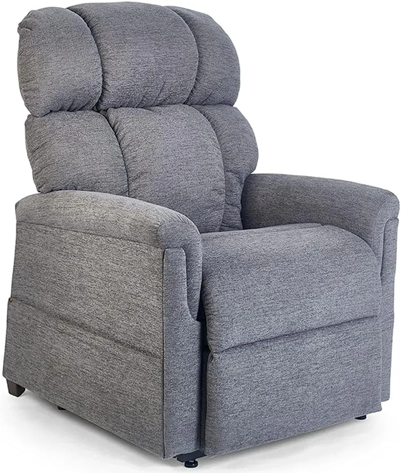 Golden Technologies Comforter Series PR-531-MED Medium PR531M 375 lb. Weight Capacity 3 Position Power Lift Chair Recliner - Anchor Fabric