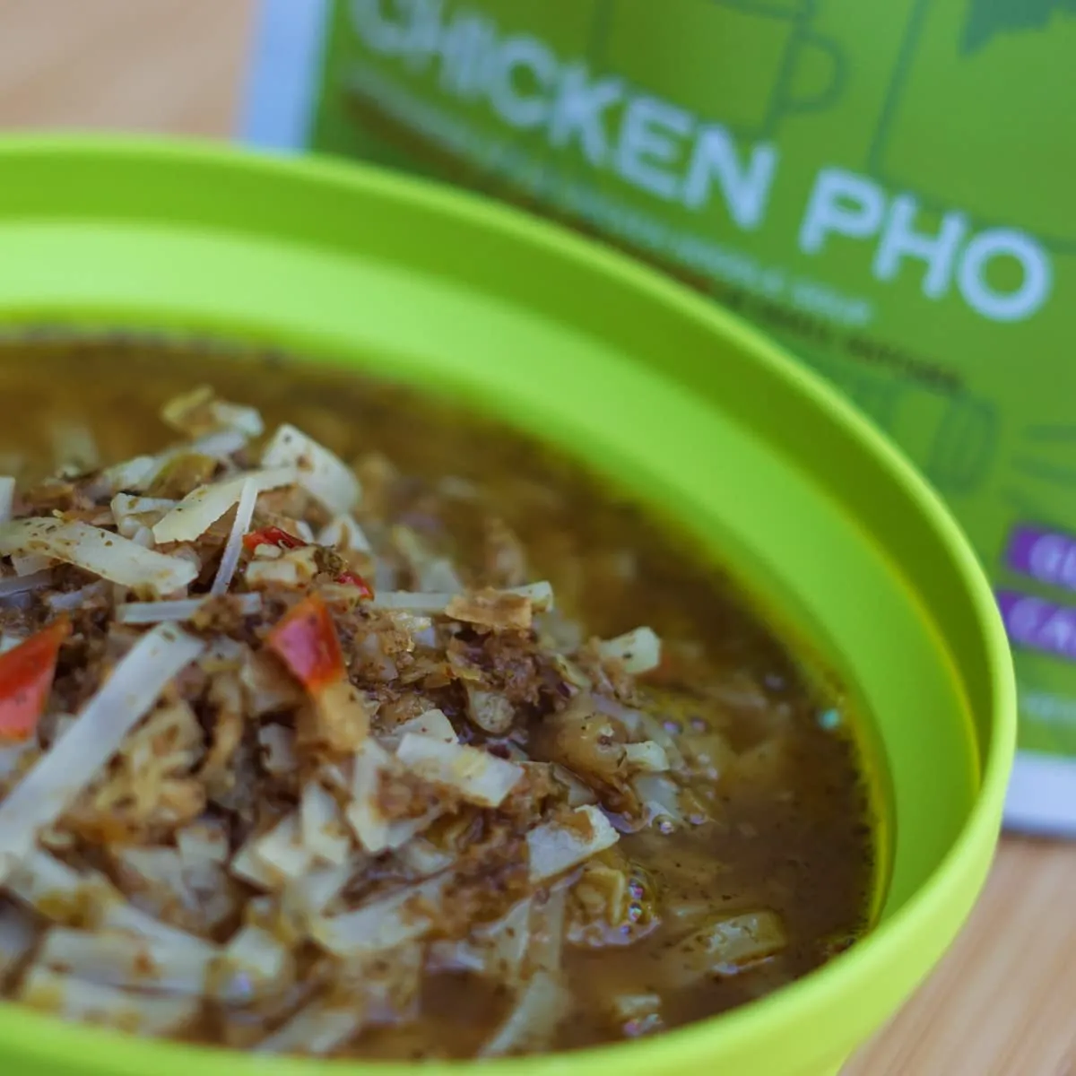 GOOD TO-GO Chicken Pho (6-Pack of Single Servings) | Camping & Backpacking Food | Just Add Water Backpacking Meals | Good To-Go Dehydrated Meals Taste Better Than Freeze Dried Food