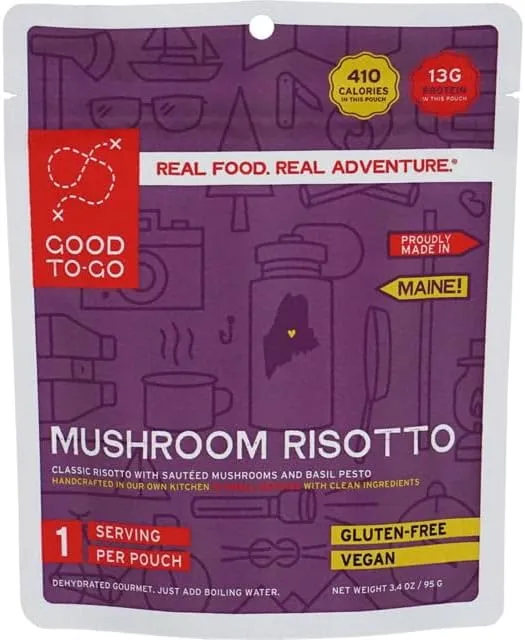 GOOD TO-GO Food Kit Assortments | Camping Food, Backpacking Food | Just Add Water Meals, Backpacking Meals | Dehydrated Meals Taste Better Than Freeze Dried Meals