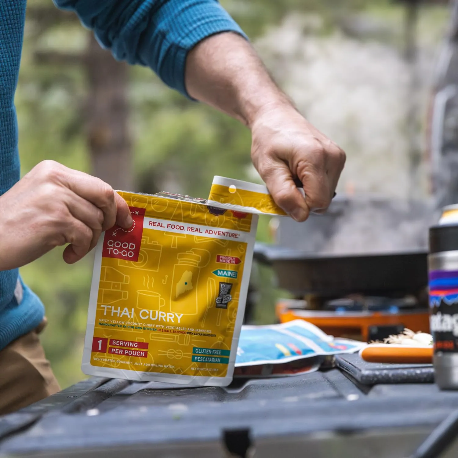 GOOD TO-GO Summit Food Kit | Camping & Backpacking Food | Just Add Water Backpacking Meals | Good To-Go Dehydrated Meals Taste Better Than Freeze Dried MRE