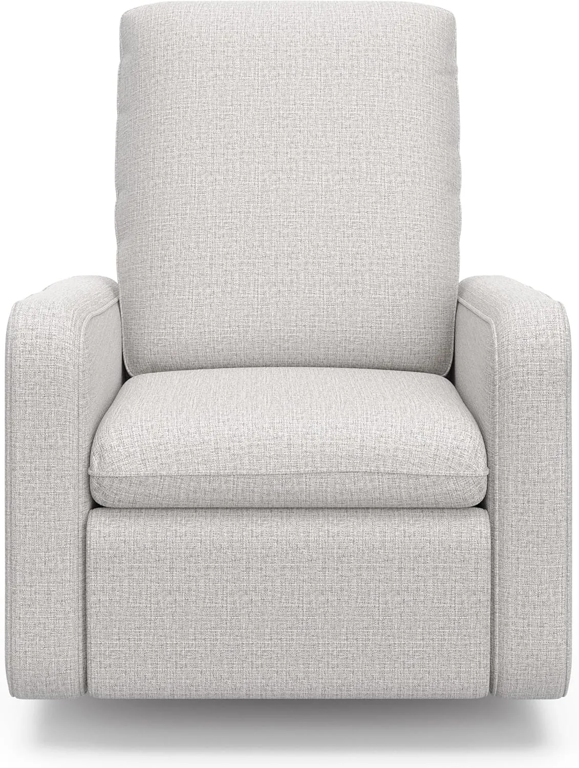 Graco Teddi Power Recliner Swivel Glider (Steel Basketweave) – Electronic Power Recline, USB-A & USB-C Charger, Premium Cushioning & Comfort