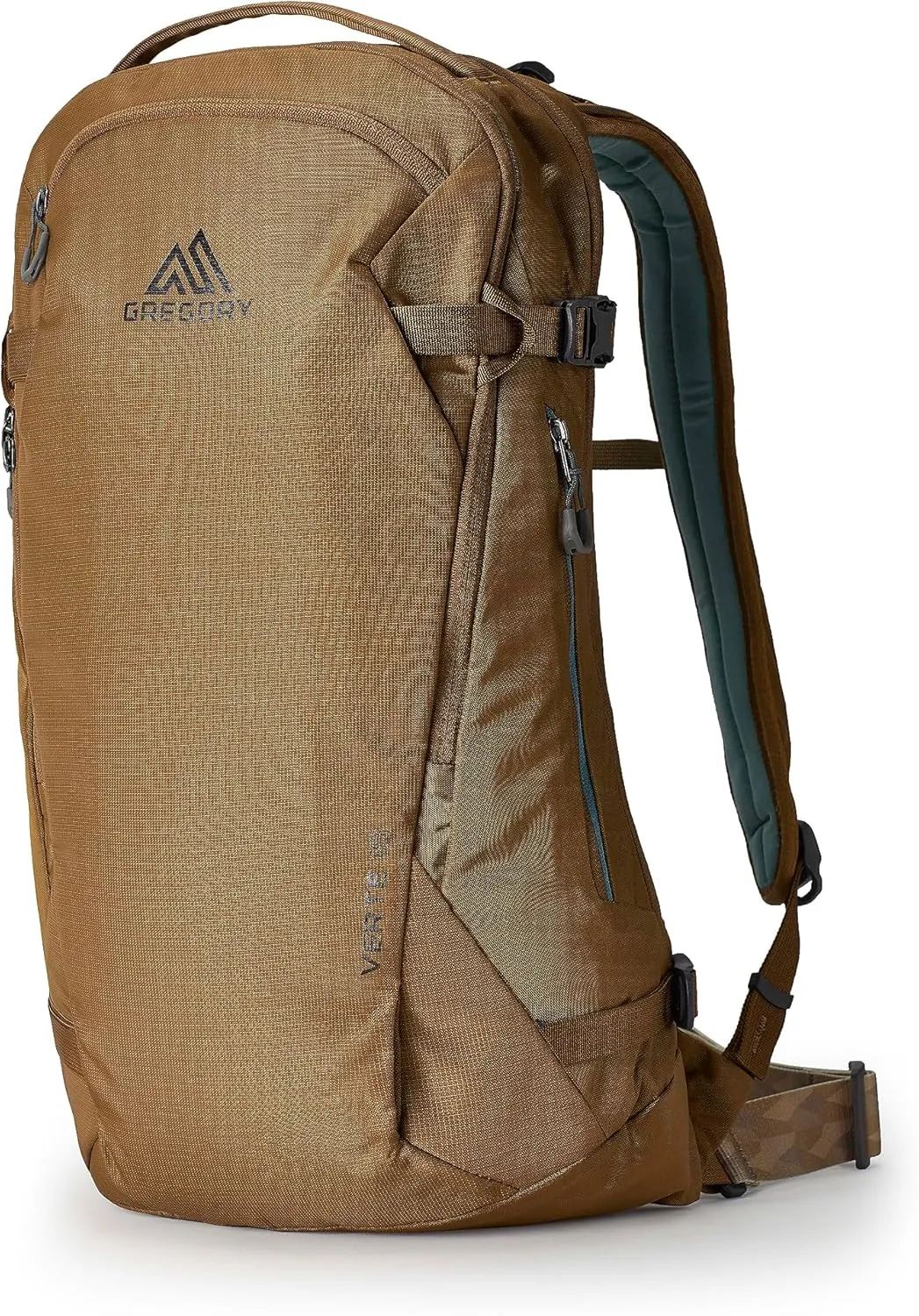 Gregory Verte 18L Unisex Skiing & Snowboarding Backpack, Carry Skis, Snowboard, Insulated Hydration Sleevee For Water Bladders (Reservoir Not Included), Small/Medium, Coyote Midnight
