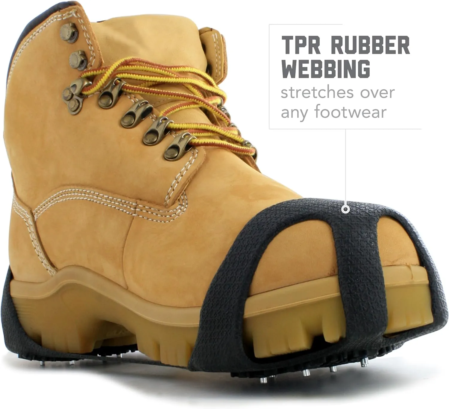 Grip On Ice Climbing Crampons Cleat, Brown, Minimalist Style