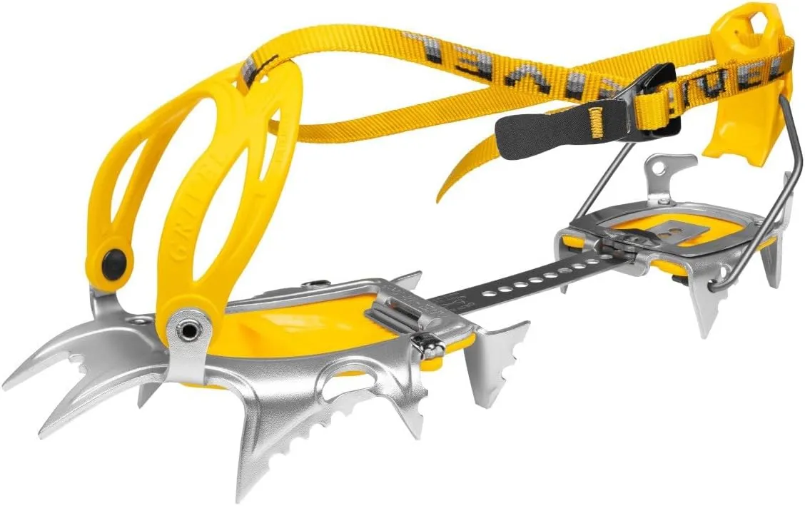 Grivel GV-RAATLOMEF Mountain Climbing Crampons, Air Tech Light EVO, Omatic