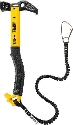 Grivel Thor Climbing Hammer with Single Spring Light Leash