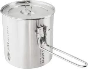 GSI Outdoors Glacier Stainless 1.1 L Boiler For Ultralight Backpacking and Camping