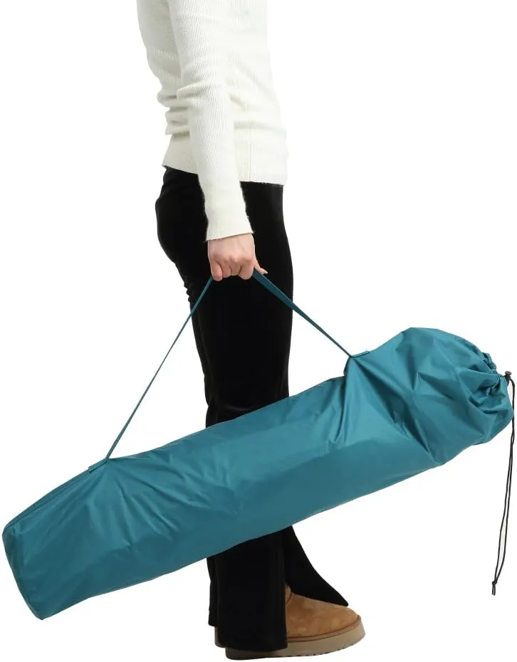 Hammock Camping Chair, Folding Portable Rocking Chair, Aluminum Alloy Adjustable Back Swinging Chair with Pillow Cup Holder, Recliner with Carry Bag for Outdoor Travel Lawn Backyard (Blue)