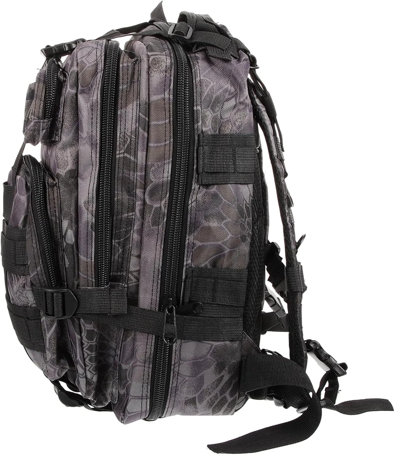Happyyami Outdoor Backpack Multifunctional Hiking Storage Bag with Straps Durable and Multiple Pockets for Organized for Camping