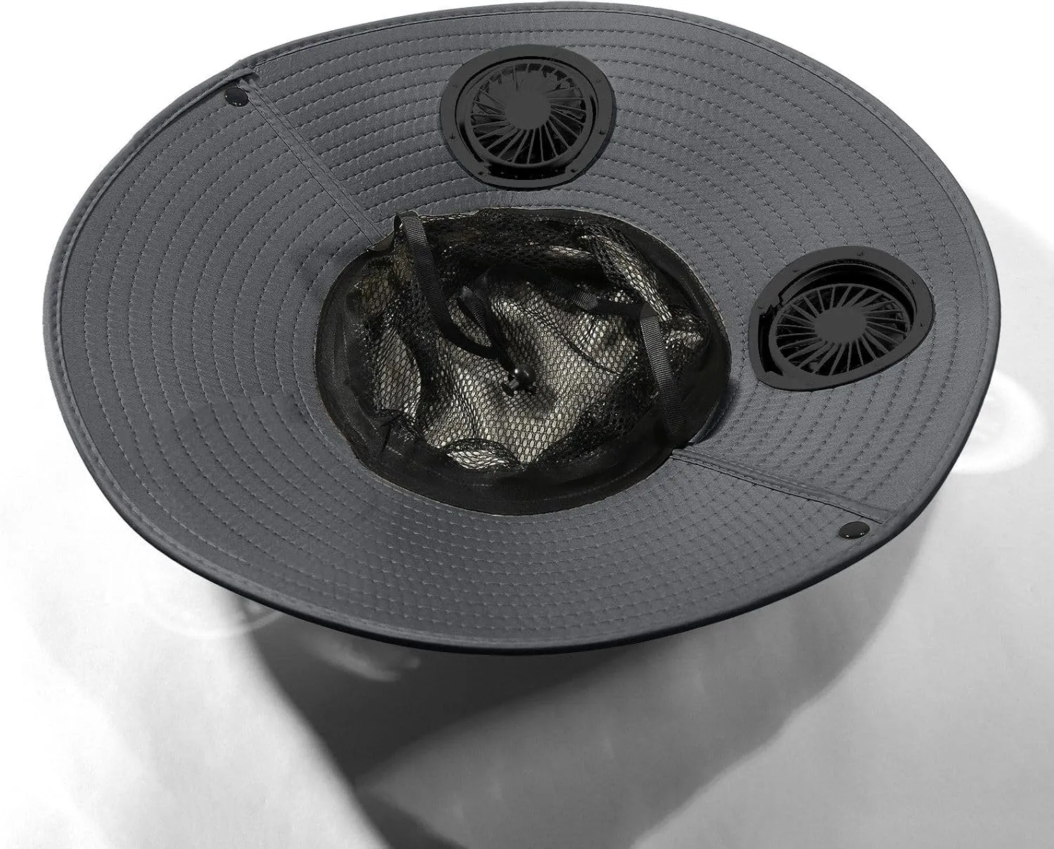 Hat with Fans Solar Power, Solar Fan Hat for Men Women,Optional Solar Fan Sun & USB Charging Sombrero Con Ventilador Solar