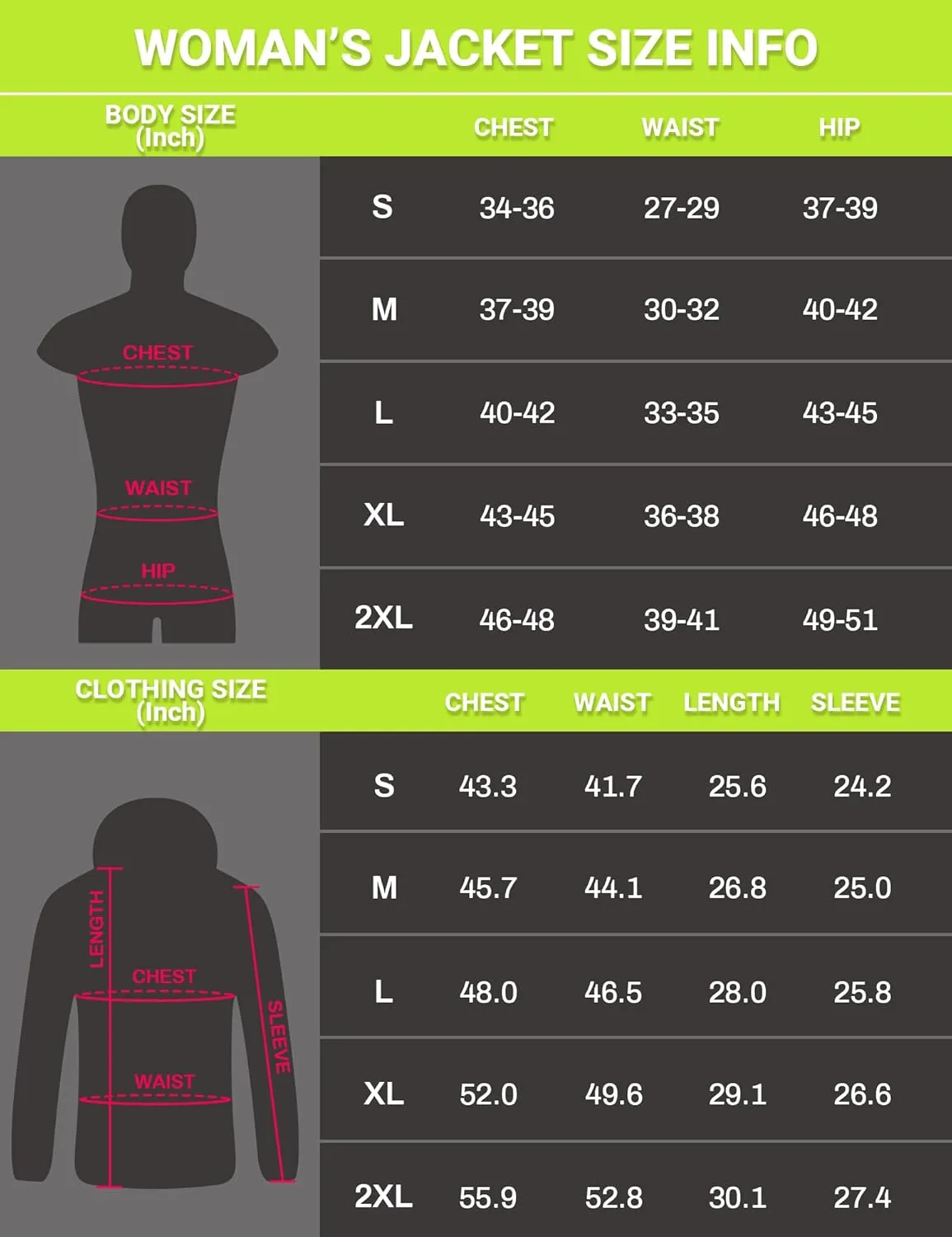Heated Jacket, Ski Jacket Coat, With 12V/16000mAh Battery Pack, 5 Areas Heating Thicken Women Winter Coat