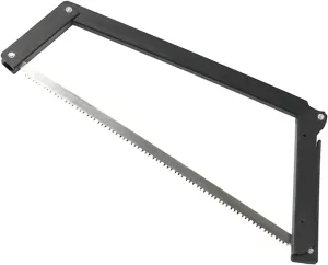 Heavy Duty Wilderness Field Saw, Lightweight & Portable Camping Gear, Steel Saw for Outdoor Use