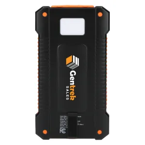 Helio 5000 mAh Solar Power Bank with Full Color Print