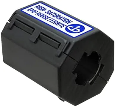 High Saturation Ferrite Home EMP Protection, Surge Protection - Mounts to Home, Shop, Office Breaker Panel, Easy Installation for Lightning, Solar Flare, and Surge Protection