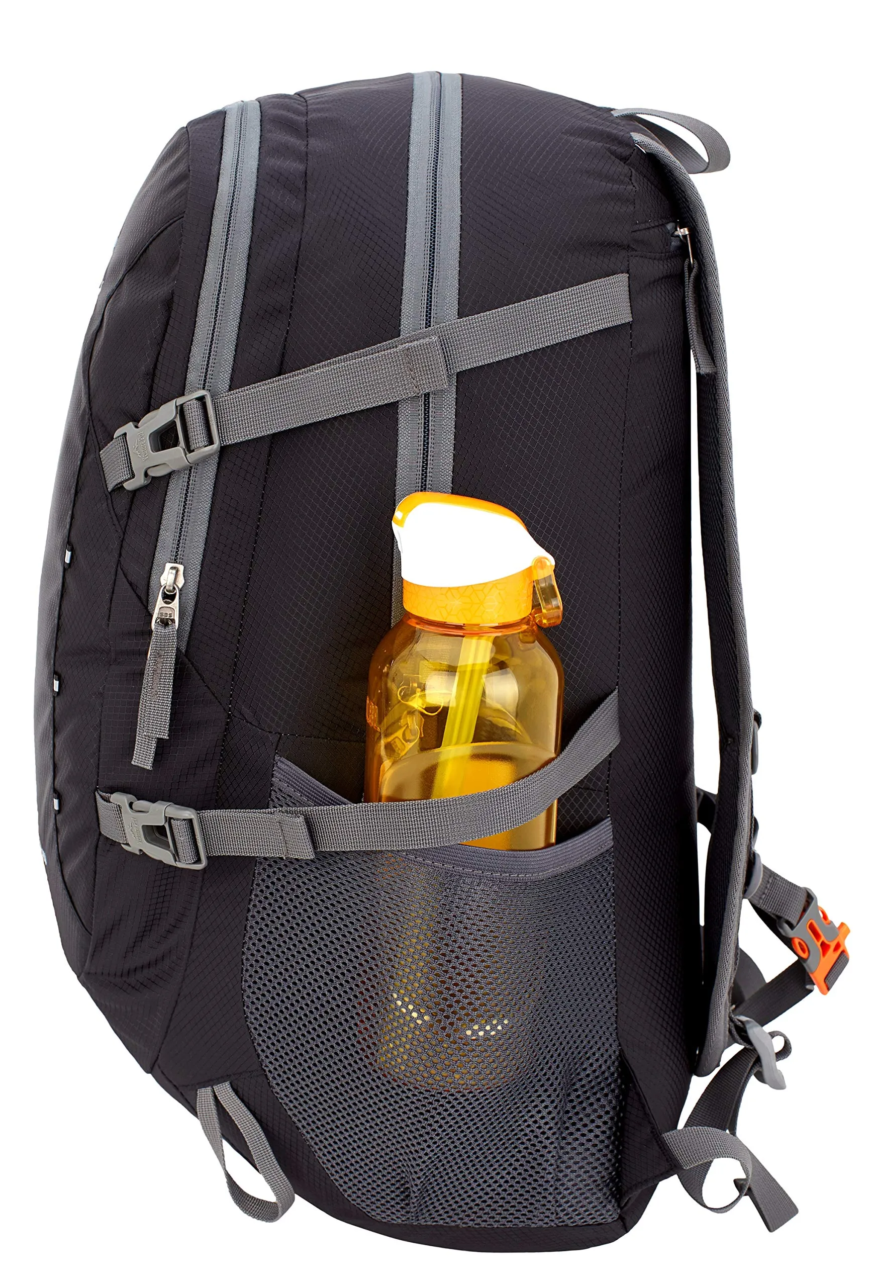 Hiking Backpack  40L Capacity- Black