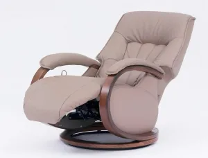 Himolla Mosel 8533-28S ZeroStress Electric Power Recline Recliner Chair in Soft Earth Leather