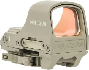 HOLOSUN Green Circle Dot, FDE, Solar Failsafe, Shake Awake (HS510C-FDE-G)