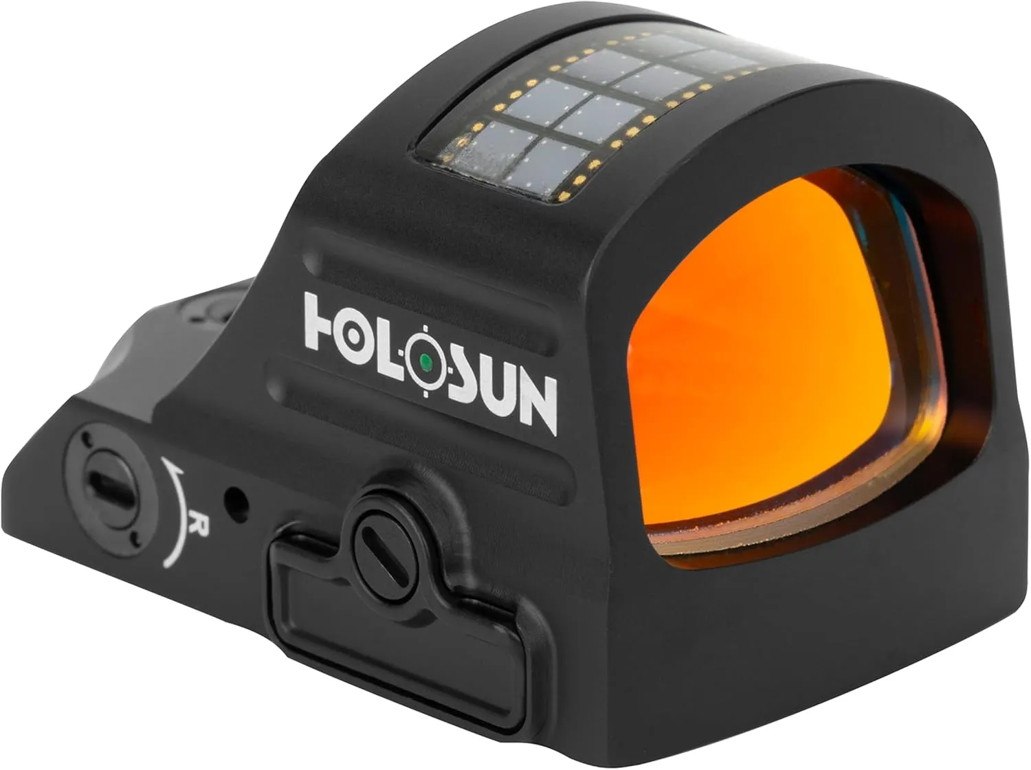 HOLOSUN HE407C-GR X2 / HS407C X2 2 MOA Dot Open Reflex Sight - Durable Shake-Awake Solar Failsafe Parallax-Free Aluminum Pistol Sight for Full-Sized Handguns - Green/Red Dot Options