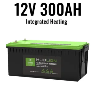 HubPower - Lithium Ion Battery HUB-12.8V-300-LFP-8D