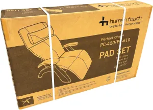Human Touch PC-420 PC-610 Omni Motion Perfect Chair Recliner Replacement Pad Set Only - No Chair Base - Premium Ivory Leather