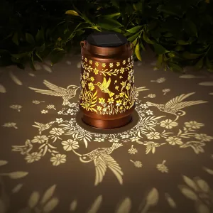 Hummingbird Solar Lanterns Outdoor Waterproof Garden Decor Birthday Gifts for Women Mom Hanging Solar Lights outdoor for Hummingbird Gifts Patio Pathway Landscape walkway terrace balcony lawn yard