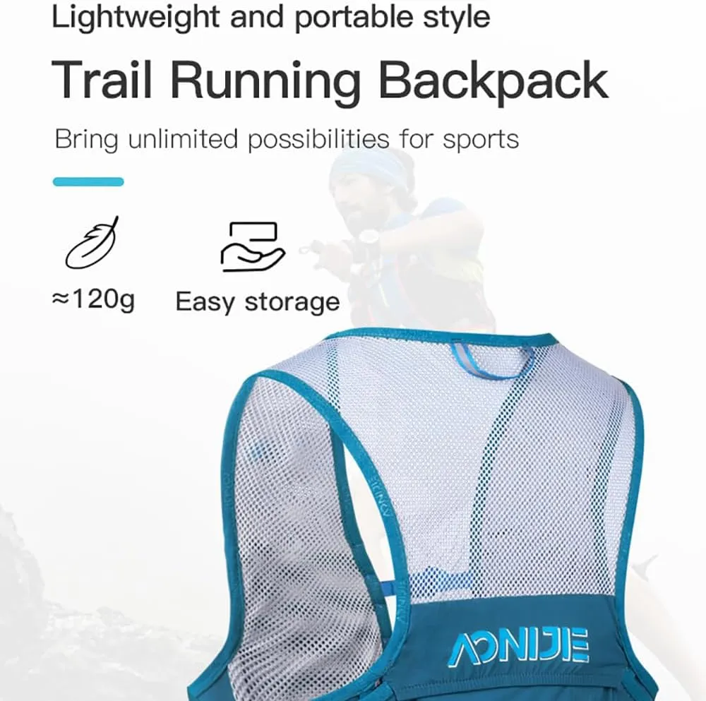 Hydration Backpack Vest Lightweight Breathable Hydration Pack for Running, Cycling, Hiking