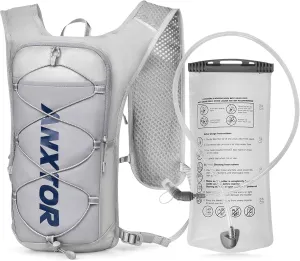 Hydration Pack Backpack,Hiking Backpack with 2L Water Bladder Lightweight Running Hydration Vest for Men Women Hiking Cycling Climbing Camping