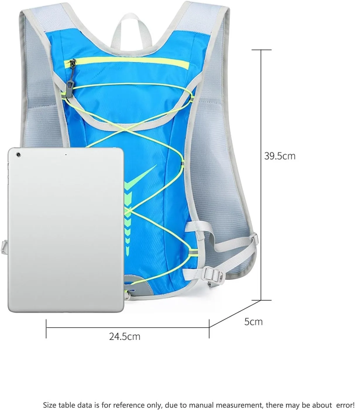 Hydration Running Backpack, Professional Hydration Vest Pack, Rucksack for Cycling Running Climbing Hiking Camping , Water Bladder