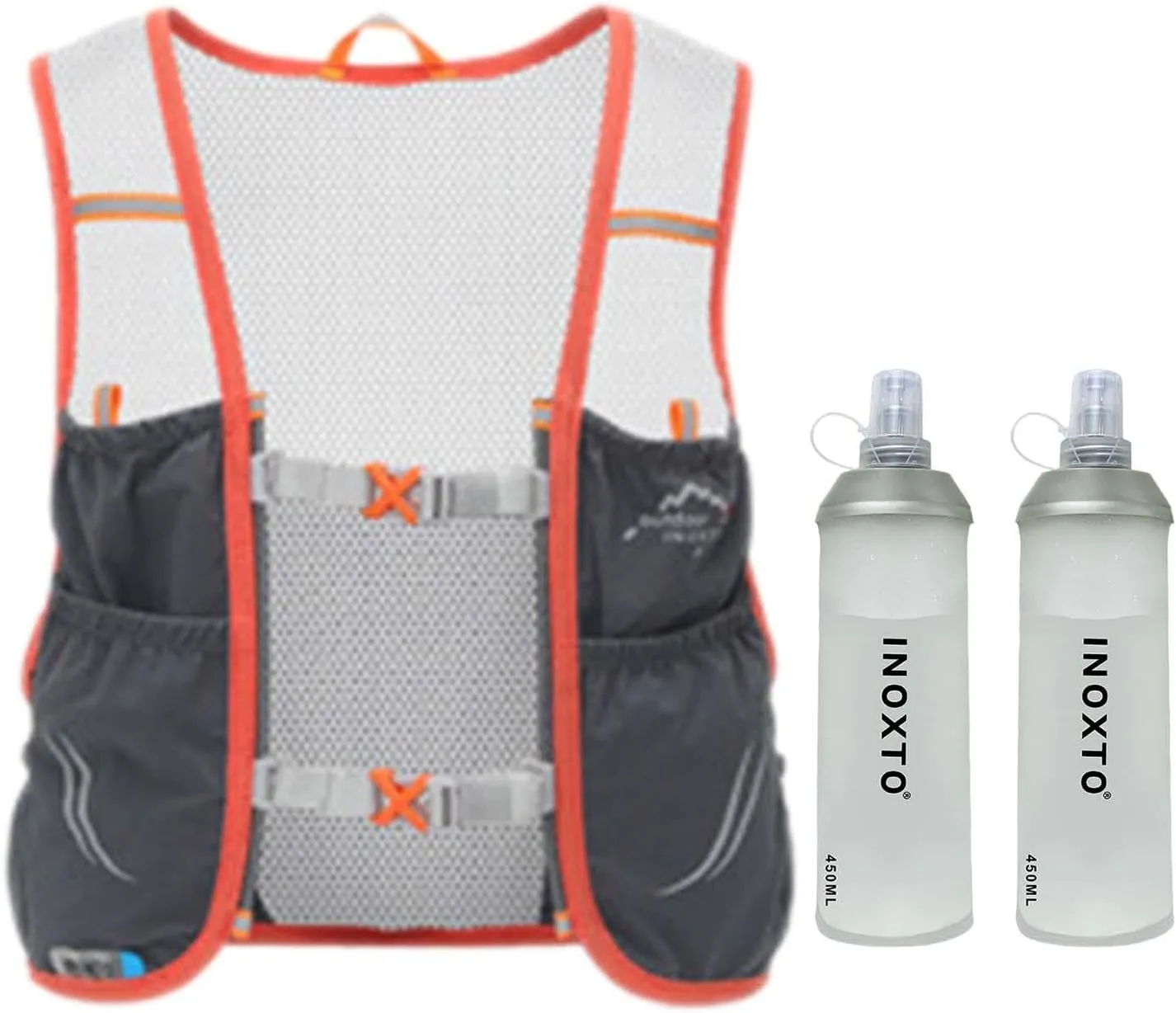 Hydration Vest Hydration Bag with2 Water Bladders Hydration Backpack Running Vest for Jogging Running Race Hiking Climbing
