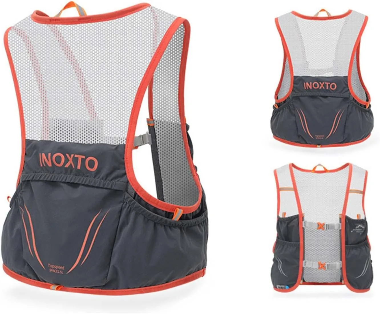 Hydration Vest Hydration Bag with2 Water Bladders Hydration Backpack Running Vest for Jogging Running Race Hiking Climbing