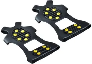 Ice Snow Grips,Ice Cleats 1 Pair S M L 10 Studs Anti-Skid Snow Ice Climbing Shoe Spikes Ice Grips Cleats Crampons Winter Climbing Anti Slip Shoes Cover