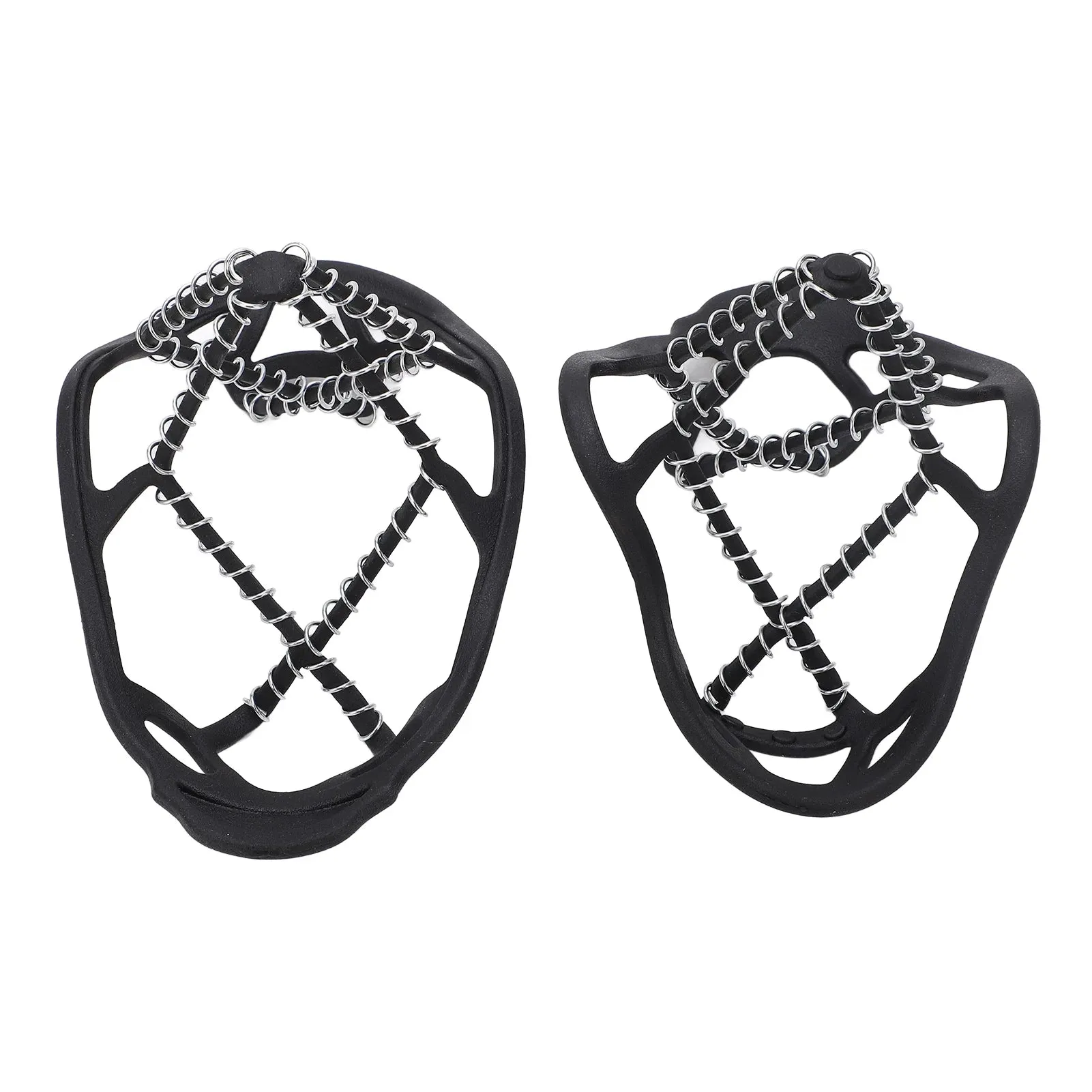 Ice Traction Outdoor Snow Antiskid Spikes Grips Mountain Climbing Footwear Ice Traction Cleats Snow Spikes Snow Traction Cleats